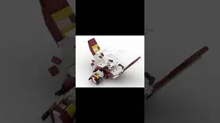 Lego Star Wars Republic attack shuttle MOC