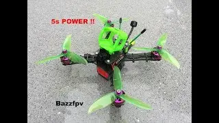 Lumenier QAVX on 5s with 2207 2550kv DYS Storm Raceflight and Bolt 4in1 ESC