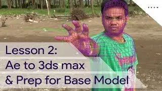 Export Tracking, Ae to 3ds Max.[ Ironman VFX ] Part 2