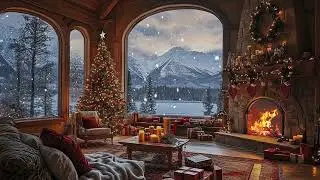 Northern Cabin Stillness 2025 | Soft Piano with Crackling Fireplace for Calm, Focus, and Rest