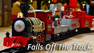 The $20 North Pole Railroad Model Train Set.