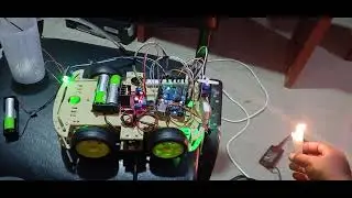 Firefighting Robot Wheel Testing