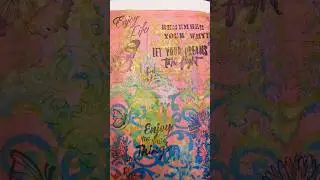 Day 23 Water-based inks #diy #artsupplies #adventcalendar #rangerinks  #painting #artjournal