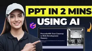 Create PROFESSIONAL Presentations Using AI in MINUTES - Gamma AI Tutorial