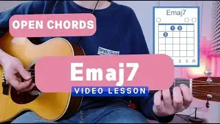 Open Chords: Navigating Emaj7 | Simply Guitar Lesson