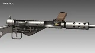 Sten Mk II Submachine Gun | How It Works