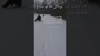 Verse of the Day (Matthew 6:33) #verseoftheday  #scripture