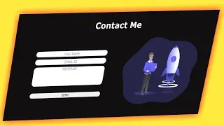 How to make contact us form in html css | Contact form in html css in hindi [2021]