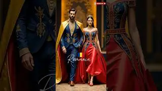 Countries as Royal Runway Reveal | Pt. 03🌍 #aiart #aivideo #countries