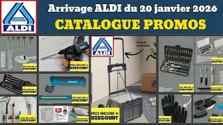 catalogue ALDI du 20 janvier 2026 ✅ Arrivage bricolage 🔥 Promos deals maison