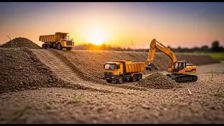 RC Excavator HITACHI & JCB Servo Liner Electric Pro Truck Making