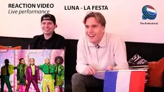 Reaction video - LUNA - LA FEST - THE NETHERLANDS 🇳🇱 I JUNIOR EUROVISION 2022