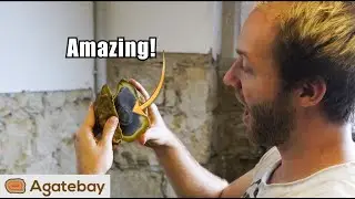 Let's find out what's inside this snowball-like Jasper!