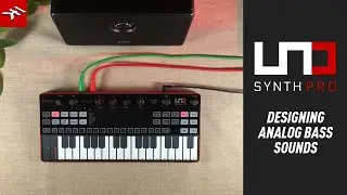 Designing warm analog bass sounds with UNO Synth Pro by Jakob Haq