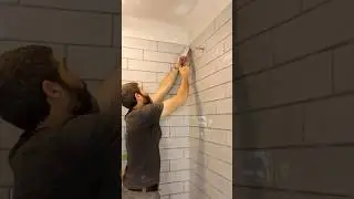 How to Silicone Tile Shower Walls (Fantastic Results) - #shorts #homerepairtutor