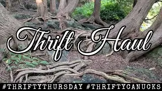 Thrift Haul - #thriftythursday  and #thriftycanucks for August 21 , 2025