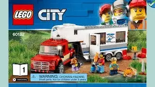 60182 Pickup & Caravan LEGO&reg; City Manual at the Brickmanuals Instruction Archive
