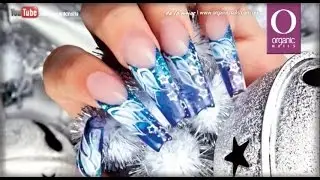 Diseño Uñas Nieve Snow por Laura Vargas