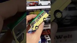 Tiny City Toyota Coaster Green Mini Bus Hong Kong #diecast #toyota #coaster #bus