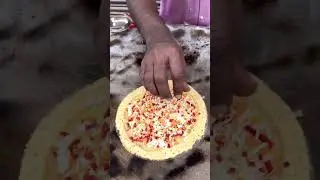 DESI PIZZA 🍕 AMUL BUTTER 🧈 ठूक के 😱😱 #shorts