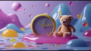 Teddy&rsquo;s Tickle Time Clock 🧸⏰ | Fun Learning Nursery Rhyme for Kids #berrybuzzy #nurseryrhymes #fyp