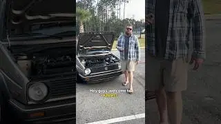 1992 MK2 Golf with an 07k turbo, and it rips!