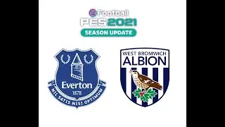 Everton - WBA - PES 21 - Master League - 6