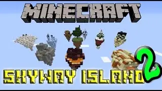 #06 SkyWay Island 2 Стол зачарования Золотое яблоко Minecraft survival map Let's play
