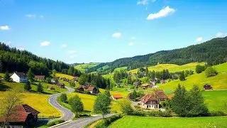 Niederweiler im Schwarzwald &ndash; Ruhige Fahrt durch das idyllische Dorf | Sommer 2025