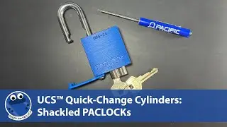 UCS&trade; Quick-Change Cylinder Series: Shackled PACLOCKs