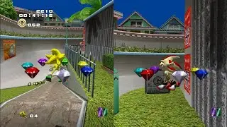 Transformable Super Sonic and Super Shadow should be IILEGIAL | Sonic adventure 2 coop mod