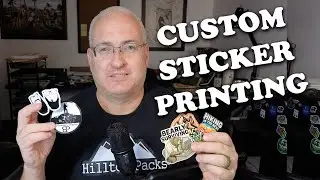 Custom Sticker Printing by Hilltop Packs