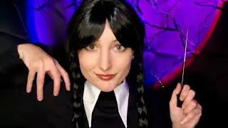 ASMR 🖤 Уэнсдей Аддамс проведет осмотр черепных нервов &mdash; ASMR-ролевая игра на личное внимание