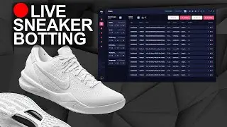 🔴 LIVE COP - Botting The Kobe Protro Halo White FJ9364-100