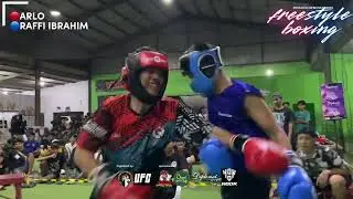 Full Fight Sidoarjo Open Sparring: Freestyle Boxing 🔴 Arlo vs 🔵 Raffi Ibrahim.