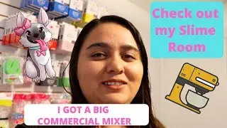 We Got a Slime Room and got a New Mixer/ Slime Room Tour
