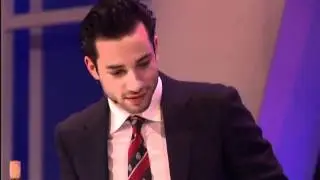 Two Dutch TV presenters eat each other's flesh on TV show