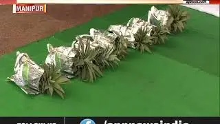 MANIPUR CM BIREN FLAGS OFF SHIPMENT OF ORGANIC PINEAPPLES