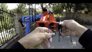 PROJECT PART 3: Superlight Brompton - Ti hinge clamp plate/lever installation