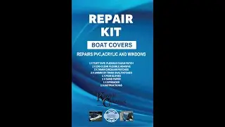 KINVER CANOPIES BOAT COVER REPAIR KIT