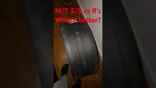 Mickey Thompson comparison S/S vs R&rsquo;s Bias Ply
