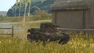 [WoTB] Ke-Ni gameplay. 996 damage, 2 kills. (Mastery badge)