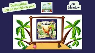 🍄 Meadow (jeu de base) ♣ jeu de société en solo 🍄