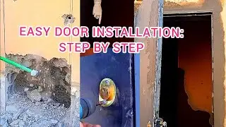 How to Install a Metal Door Frame in a Concrete Wall Step-by-Step