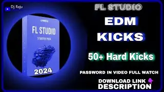EDM KICK PACK DOWNLOAD FREE | #flstudio Hard Bass Kicks Punch Beat Fl Studio Mixing Beat