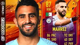 &iexcl;MEJOR RENDIMIENTO DEL ESPERADO! 87 Riyad MAHREZ FIFA 21 PLAYER REVIEW HEADLINER SBC DESTACADOS