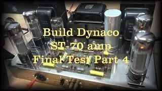 Build a Vintage 70's Dynaco Dynakit ST-70 Tube type home stereo amplifier unbuilt kit Part 4