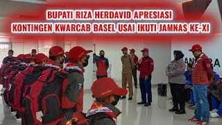 Bupati Riza Herdavid Apresiasi Kontingen Kwarcab Basel Usai Ikuti Jamnas ke-XI