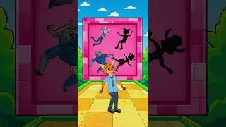 SHADOW PUZZLE CHALLENGE! 🧩Zootopia 2- Can JUDY and NICK Fit Into Their Silhouettes? #shortvideo
