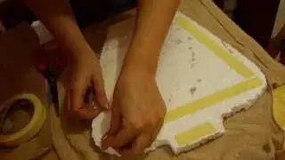 DIY tutorial espositore portagioielli-portaorecchini-portacollane fai da te riciclo creativo